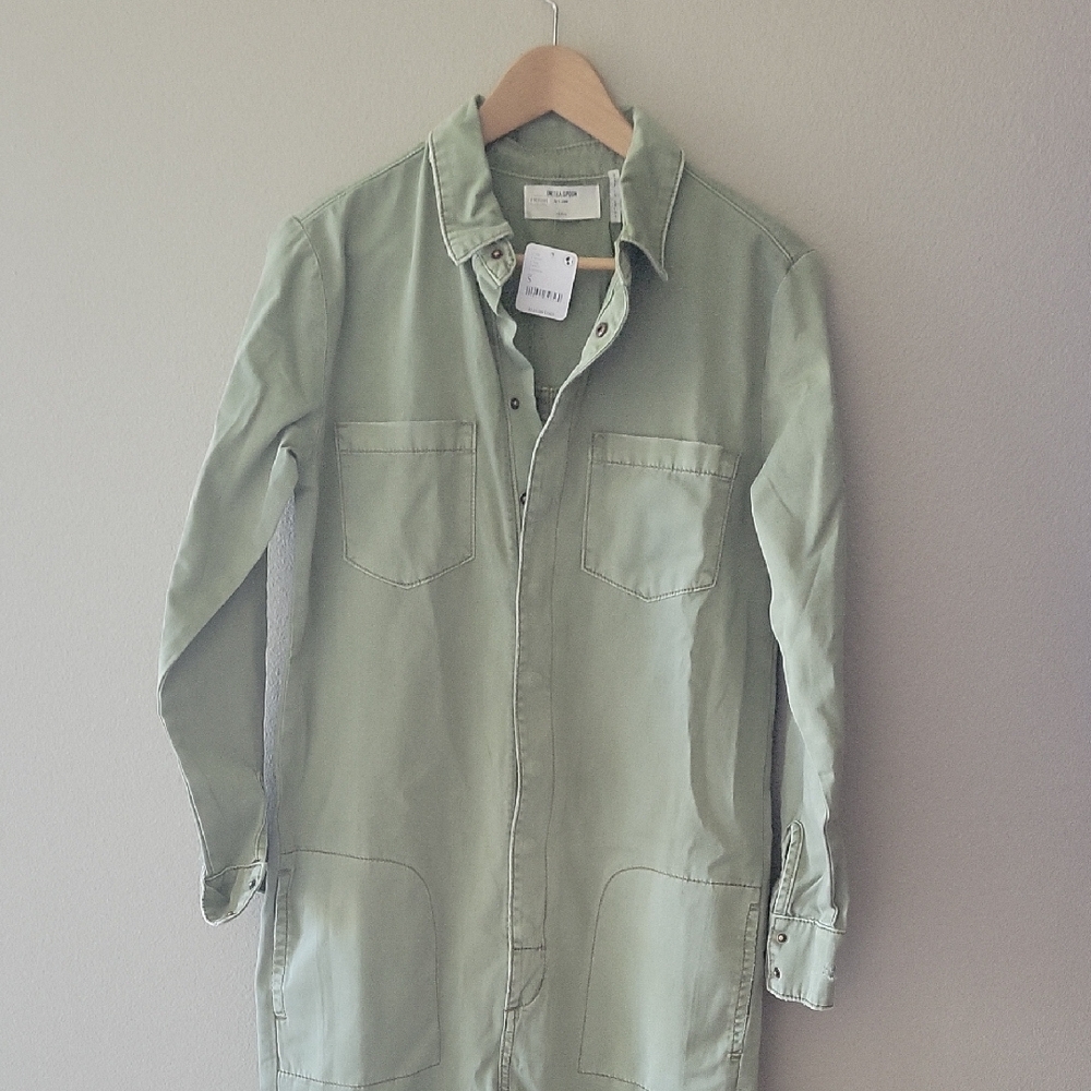 One Teaspoon Sage Green Jumpsuit Small